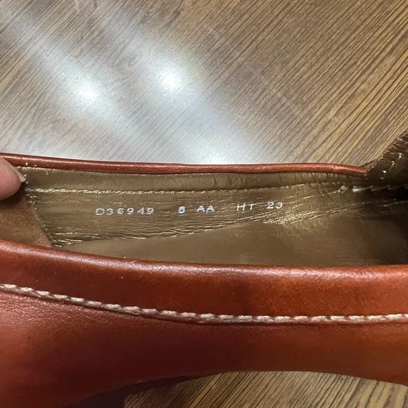 Cole Haan Leather Penny Loafers Brown Size 8AA - Picture 10 of 13